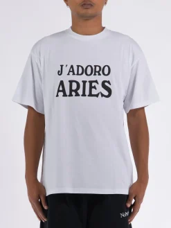 ARIES T-Shirt<T-SHIRT ADORE Bianco, Nero