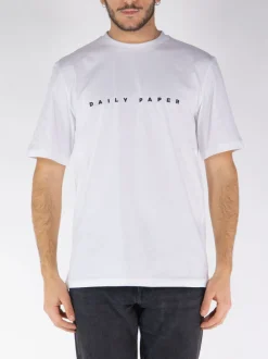 DAILY PAPER T-Shirt<T-SHIRT ALIAS Bianco, Nero