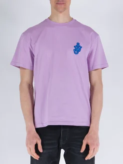 JW ANDERSON T-Shirt<T-SHIRT ANCHOR PATCH Rosa