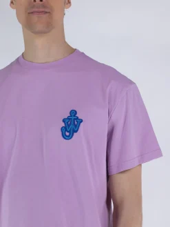 JW ANDERSON T-Shirt<T-SHIRT ANCHOR PATCH Rosa