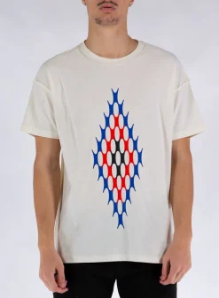 PURPLE DENIM T-Shirt<T-SHIRT ARTIFACT INSIDEOUT Bianco