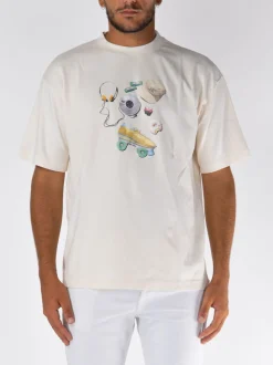 DROLE DE MONSIEUR T-Shirt<T-SHIRT BALADE Bianco