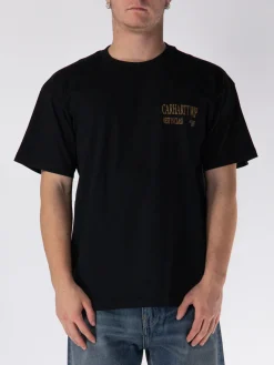 CARHARTT WIP T-Shirt<T-SHIRT BEST IN CLASS Bianco, Nero