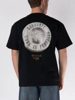 CARHARTT WIP T-Shirt<T-SHIRT BEST IN CLASS Bianco, Nero