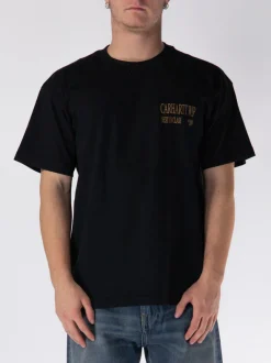 CARHARTT WIP T-Shirt<T-SHIRT BEST IN CLASS Bianco, Nero