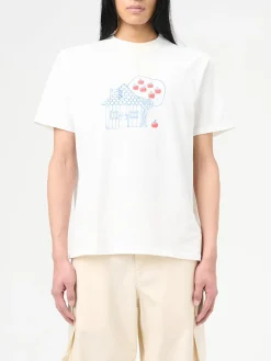 OUR LEGACY T-Shirt<T-SHIRT BOX Azzurro, Bianco, Rosso