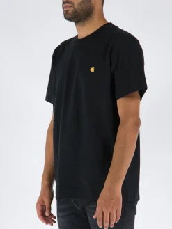 CARHARTT WIP T-Shirt<T-SHIRT CHASE Giallo, Nero