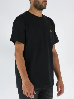 CARHARTT WIP T-Shirt<T-SHIRT CHASE Giallo, Nero