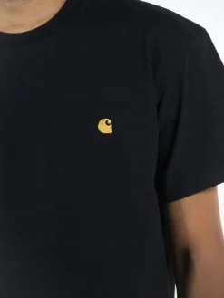 CARHARTT WIP T-Shirt<T-SHIRT CHASE Giallo, Nero