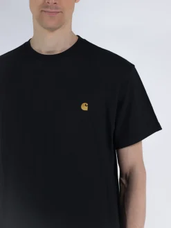 CARHARTT WIP T-Shirt<T-SHIRT CHASE Giallo, Nero