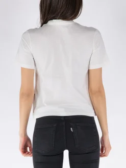 PALM ANGELS T-Shirt<T-SHIRT CLASSIC LOGO Bianco, Nero