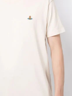 VIVIENNE WESTWOOD. T-Shirt<T-SHIRT CLASSIC ORB Beige