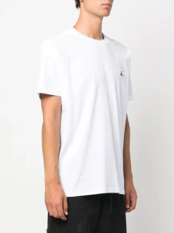 VIVIENNE WESTWOOD. T-Shirt<T-SHIRT CLASSIC ORB Bianco