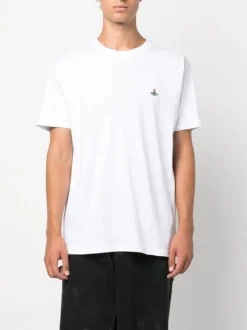VIVIENNE WESTWOOD. T-Shirt<T-SHIRT CLASSIC ORB Bianco