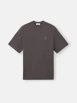 STONE ISLAND T-Shirt<T-SHIRT COMBED ORGANIC COTTON JERSEY Grigio