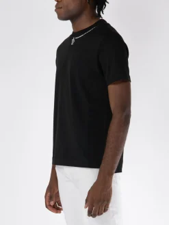 MONCLER GRENOBLE T-Shirt<T-SHIRT CON LOGO Nero