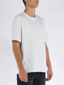 COVERT T-Shirt<T-SHIRT CON LOGO POSTERIORE Bianco