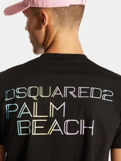 DSQUARED T-Shirt<T-SHIRT COOL Bianco, Nero