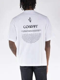 MARCELO BURLON T-Shirt<T-SHIRT COUNTY MANIFESTO Bianco, Nero