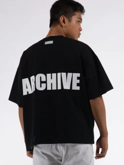 B1ARCHIVE T-Shirt<T-SHIRT CREWNECK Nero