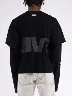 B1ARCHIVE T-Shirt<T-SHIRT CREWNECK UNDERSHIRT Nero