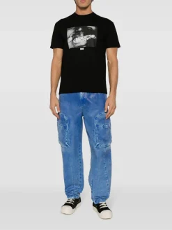 NAHMIAS T-Shirt<T-SHIRT CRYSTAL GRILLZ Bianco, Nero