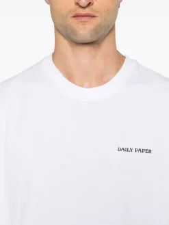DAILY PAPER T-Shirt<T-SHIRT DIAS Bianco, Nero
