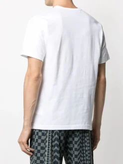 COMME DES GARCONS PLAY T-Shirt<T-SHIRT DOUBLE HEART Bianco