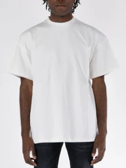 JIL SANDER T-Shirt<T-SHIRT DOUBLELAYER Bianco