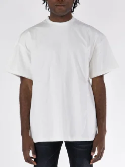 JIL SANDER T-Shirt<T-SHIRT DOUBLELAYER Bianco