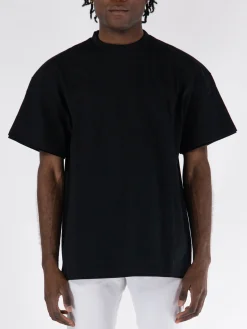 JIL SANDER T-Shirt<T-SHIRT DOUBLELAYER Nero