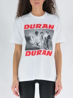 JUNYA WATANABE T-Shirt<T-SHIRT DURAN PRINTED Bianco