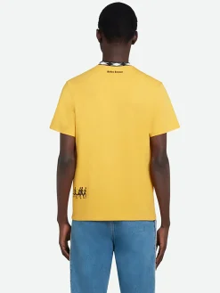 WALES BONNER T-Shirt<T-SHIRT ENDURANCE Giallo