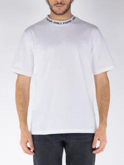 DAILY PAPER T-Shirt<T-SHIRT ERIB Bianco