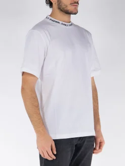 DAILY PAPER T-Shirt<T-SHIRT ERIB Bianco
