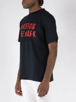 44 LABEL GROUP T-Shirt<T-SHIRT FIXMER Nero, Rosso