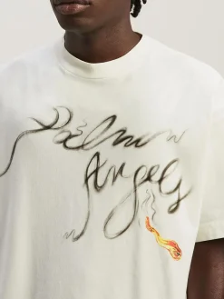 PALM ANGELS T-Shirt<T-SHIRT FOGGY Bianco