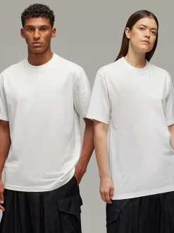 Y-3 T-Shirt|T-Shirt<T-SHIRT GFX SS TEE UNISEX Bianco, Nero