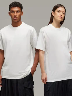 Y-3 T-Shirt|T-Shirt<T-SHIRT GFX SS TEE UNISEX Bianco, Nero