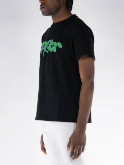MEMBERS OF THE RAGE T-Shirt<T-SHIRT GIROCOLLO Nero, Verde