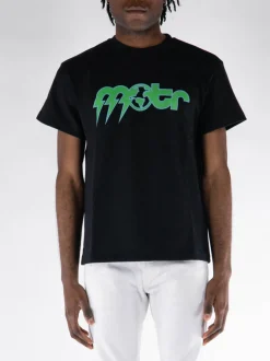 MEMBERS OF THE RAGE T-Shirt<T-SHIRT GIROCOLLO Nero, Verde