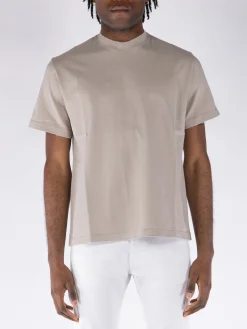 COVERT T-Shirt<T-SHIRT GIROCOLLO Beige