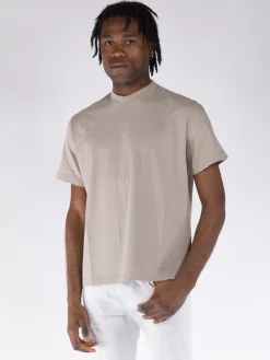 COVERT T-Shirt<T-SHIRT GIROCOLLO Beige