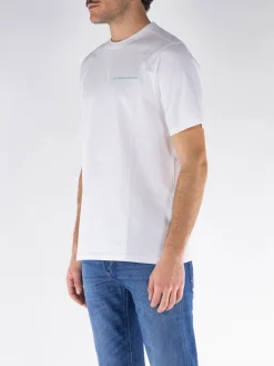 POP TRADING COMPANY T-Shirt<T-SHIRT GIROCOLLO Bianco