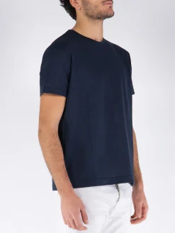 ETRO T-Shirt<T-SHIRT GIROCOLLO Blu