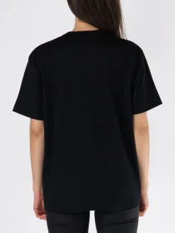 JUNYA WATANABE T-Shirt<T-SHIRT GIROCOLLO CON STAMPA FRONTALE Nero