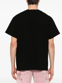 MEMBERS OF THE RAGE T-Shirt<T-SHIRT GIROCOLLO CON STAMPA Azzurro, Bianco, Nero, Rosa, Verde
