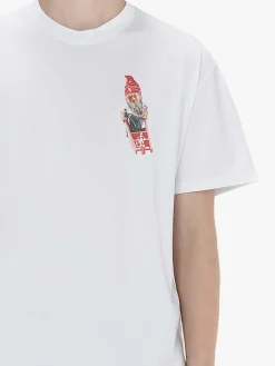 JW ANDERSON T-Shirt<T-SHIRT GNOMO CHEST Bianco
