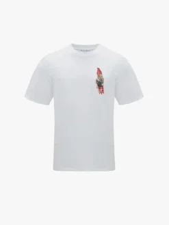JW ANDERSON T-Shirt<T-SHIRT GNOMO CHEST Bianco