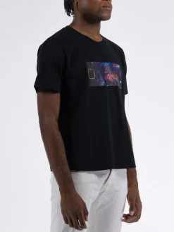 MM6 MAISON MARGIELA T-Shirt<T-SHIRT GRAPHIC PRINT Nero